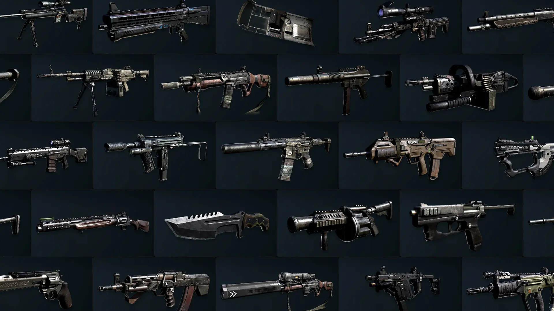 call of duty ghost guns