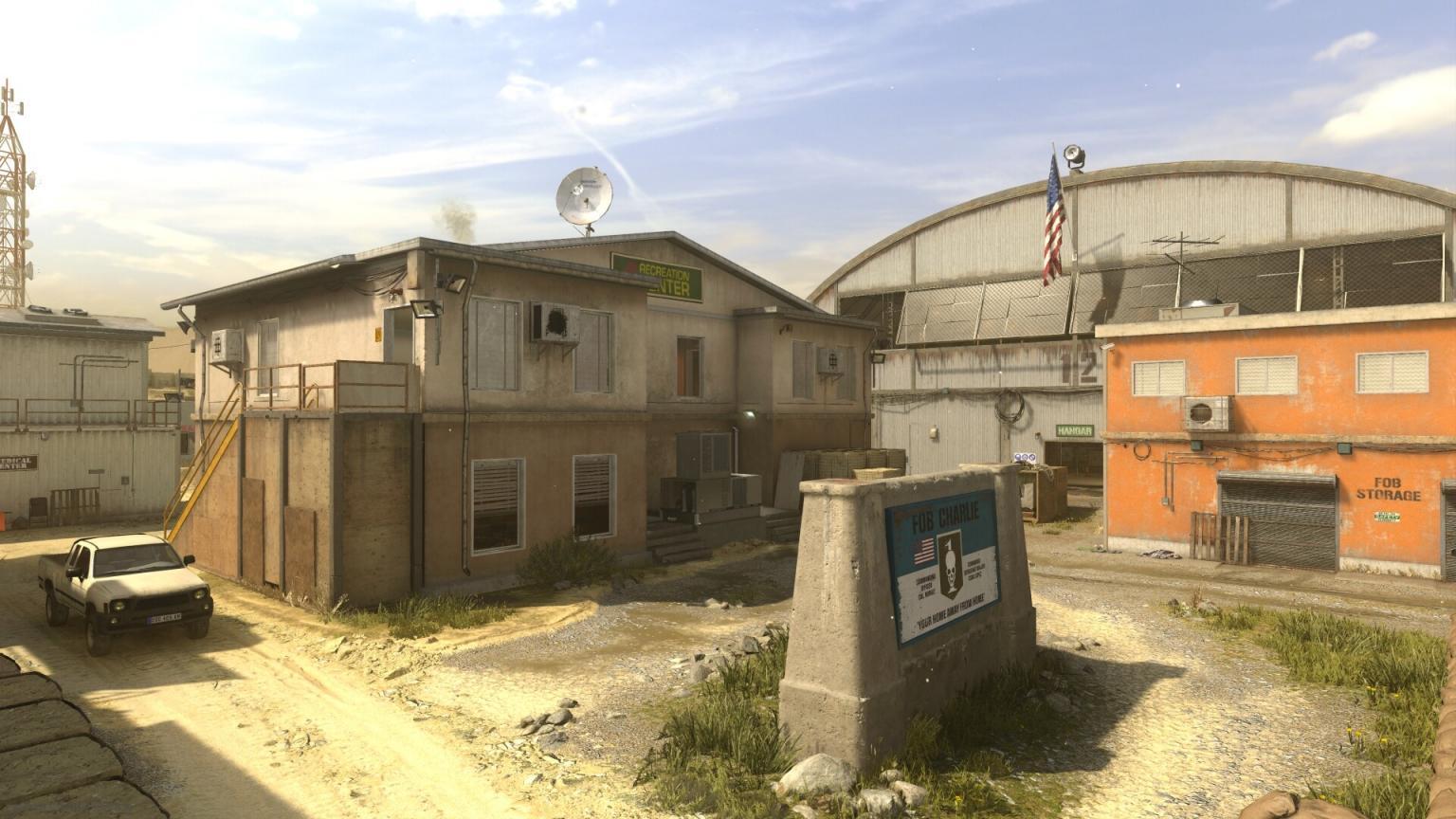 Al-Raab Airbase - Modern Warfare - Call of Duty Maps