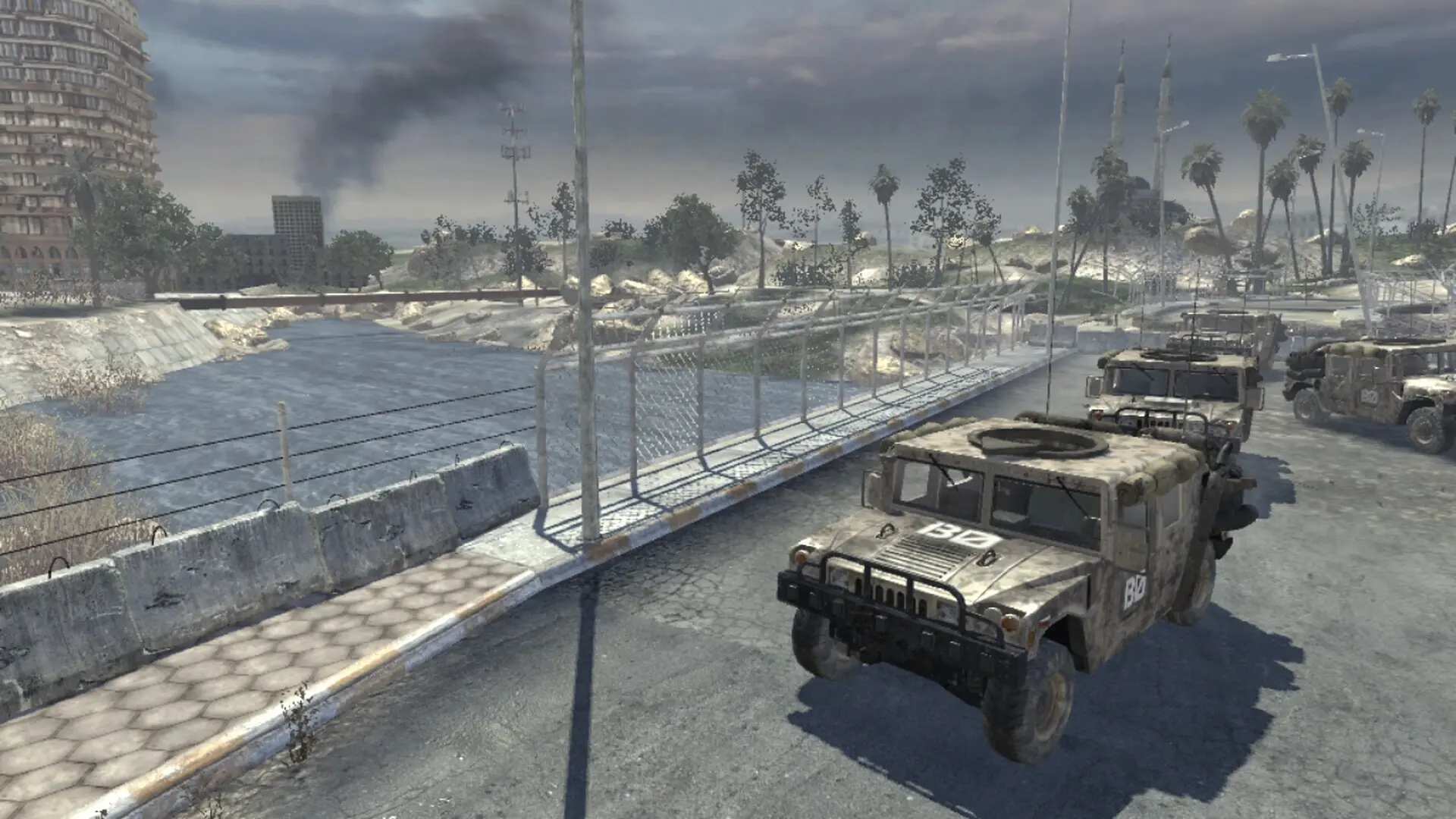 Modern Warfare 2 map with exploding cars divides community