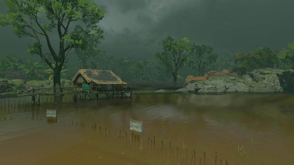 outside of the map jungle flooded