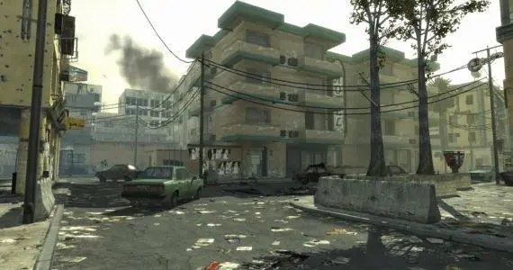 Modern Warfare 2 map with exploding cars divides community