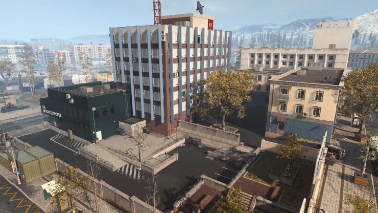 Tavorsk District - Battle Map, Modern Warfare - Call of Duty Maps