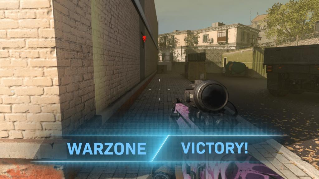 winning a game of warzone